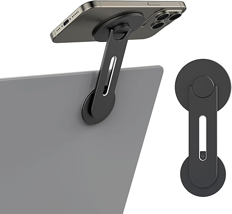 Magnetic Laptop Phone Holder