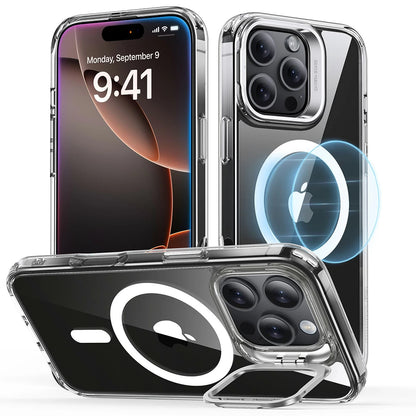 iPhone's Classic Hybrid Case with Stash Stand (HaloLock)